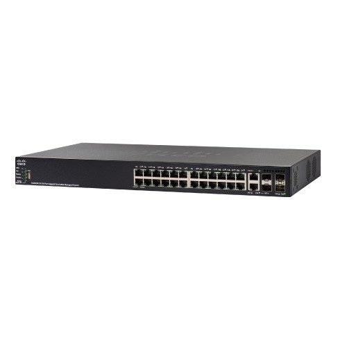 Коммутатор Cisco SG550X-24MPP-K9-G5