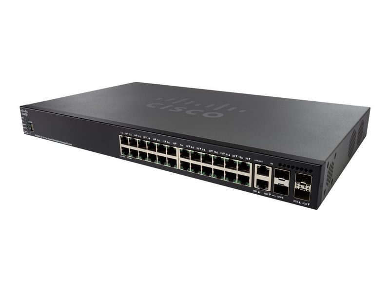 Коммутатор Cisco SG550X-24MPP-K9-NA