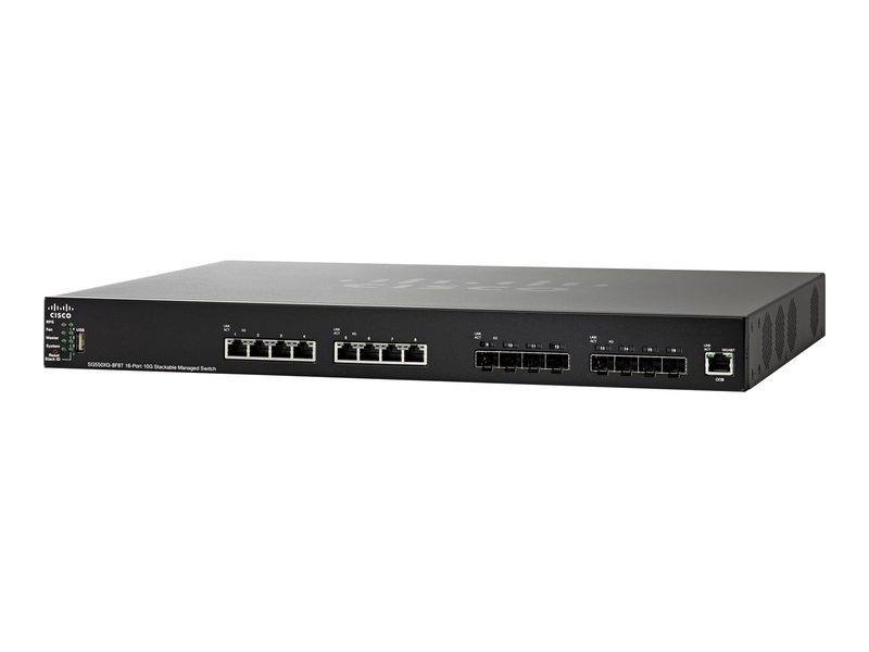 Коммутатор Cisco SG550XG-8F8T-K9