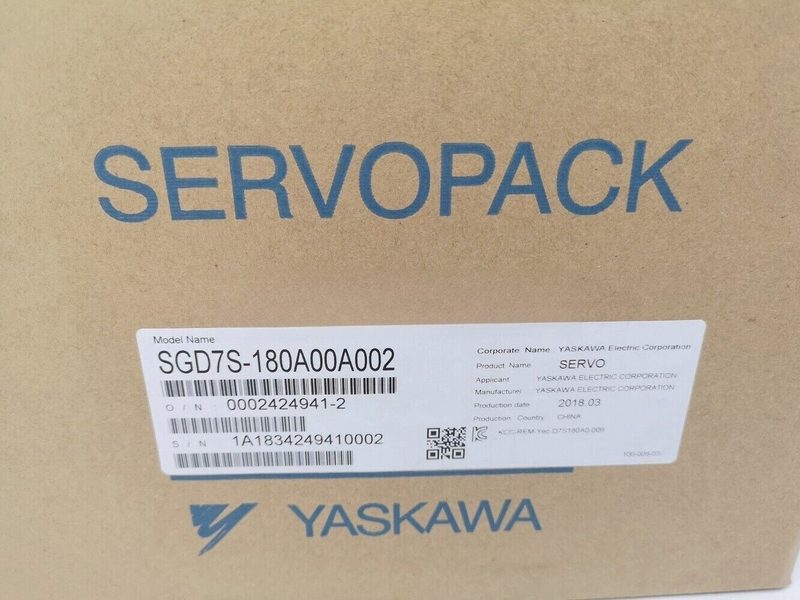Сервопривод Yaskawa SGD7S-180A00A002