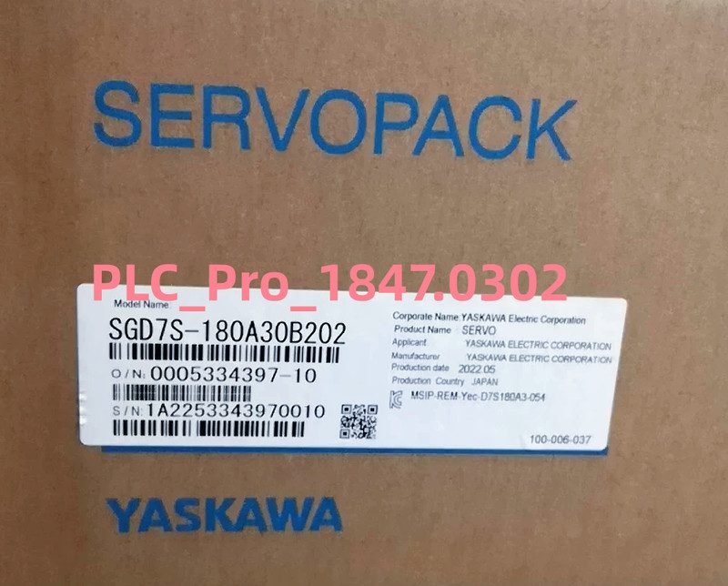 Сервопривод Yaskawa SGD7S-180A30B202