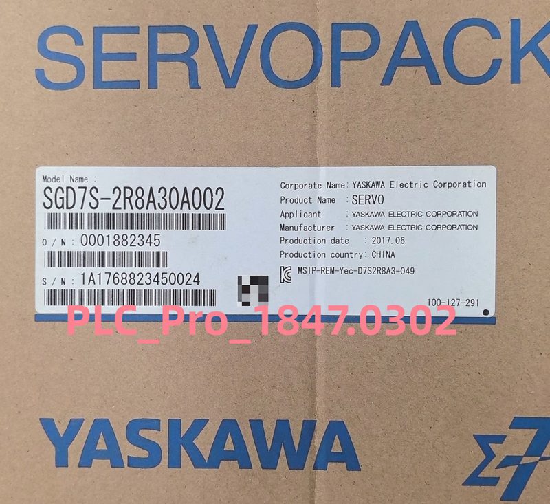 Сервопривод Yaskawa SGD7S-2R8A30A002