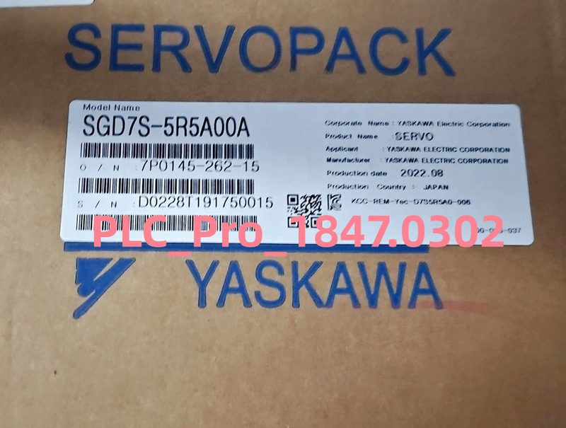 Сервопривод Yaskawa SGD7S-5R5A00A