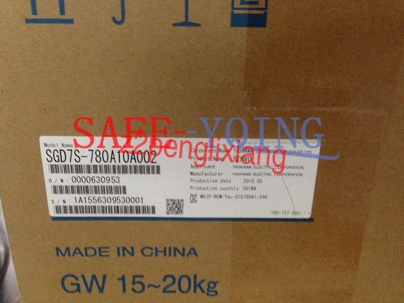 Сервопривод Yaskawa SGD7S-780A10A002