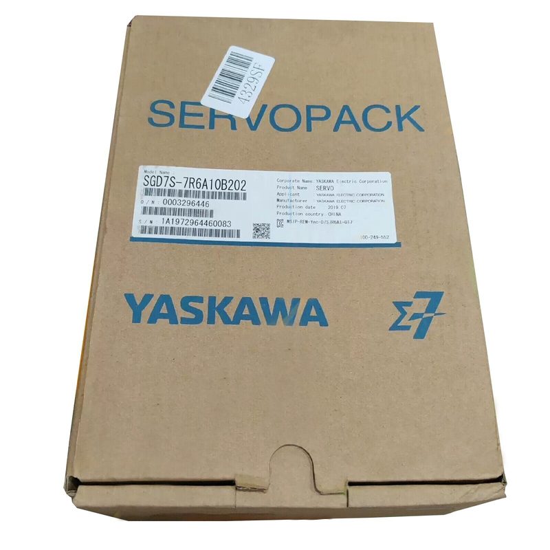 Сервопривод Yaskawa SGD7S-7R6A10B202