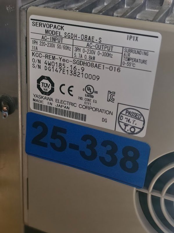 Сервопривод Yaskawa SGDH-08AE-S