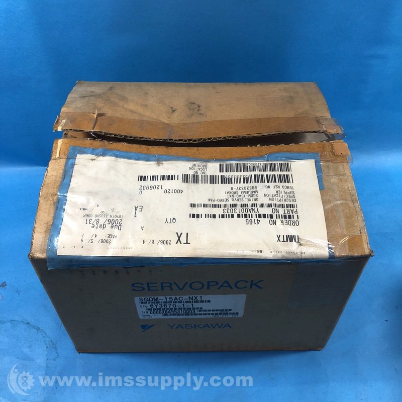 Сервопривод Yaskawa SGDM-15AC-NX1