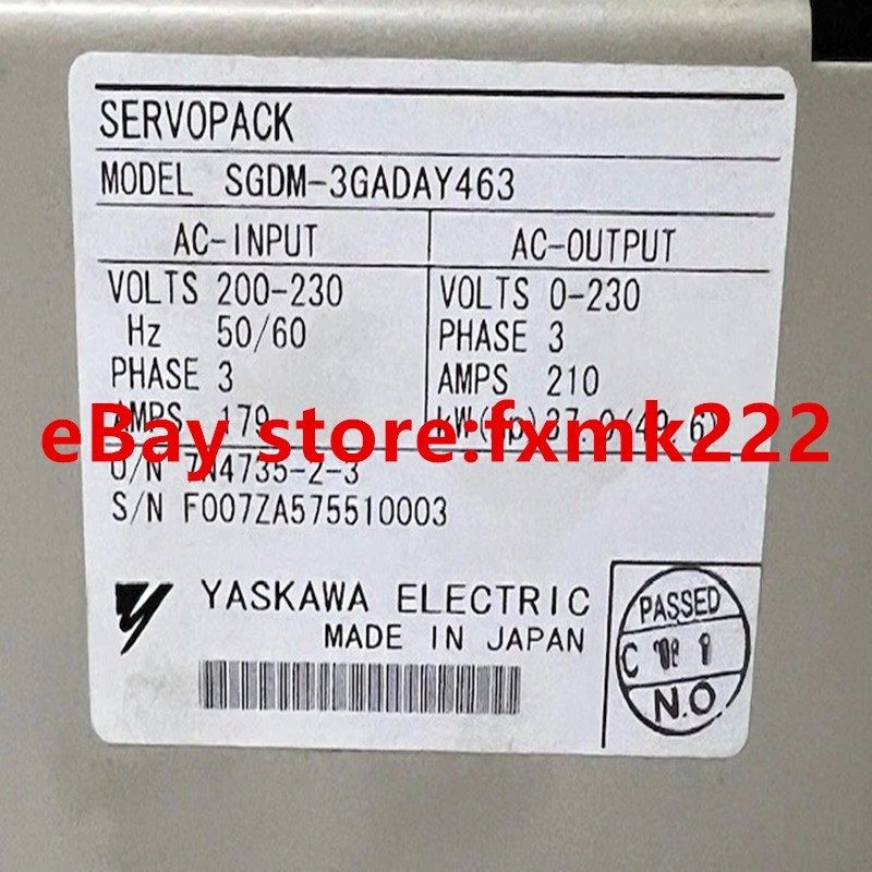 Сервопривод Yaskawa SGDM-SGADAY463
