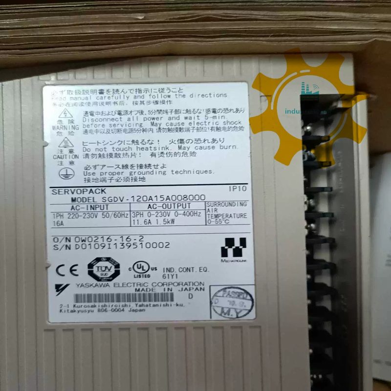 Сервопривод Yaskawa SGDV-120A15A008000