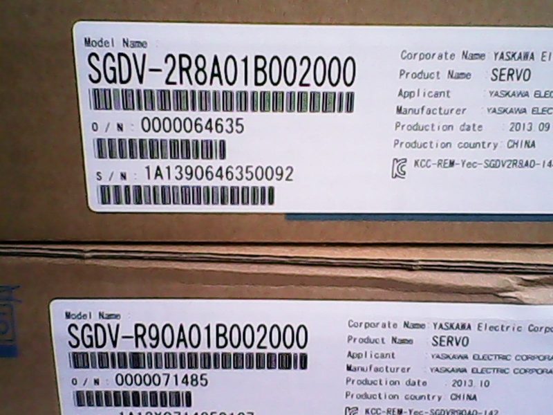 Сервопривод Yaskawa SGDV-2R8A01B002000