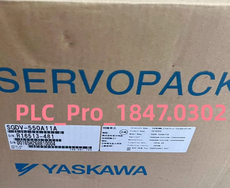 Сервопривод Yaskawa SGDV-550A11A