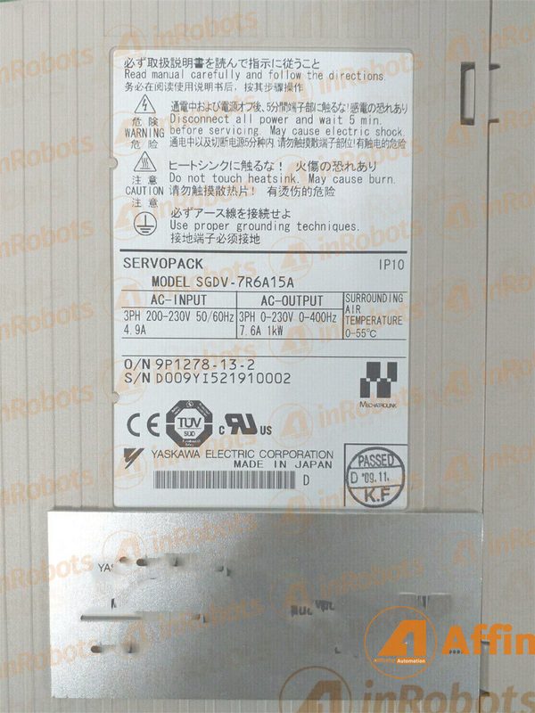 Сервопривод Yaskawa SGDV-7R6A15A
