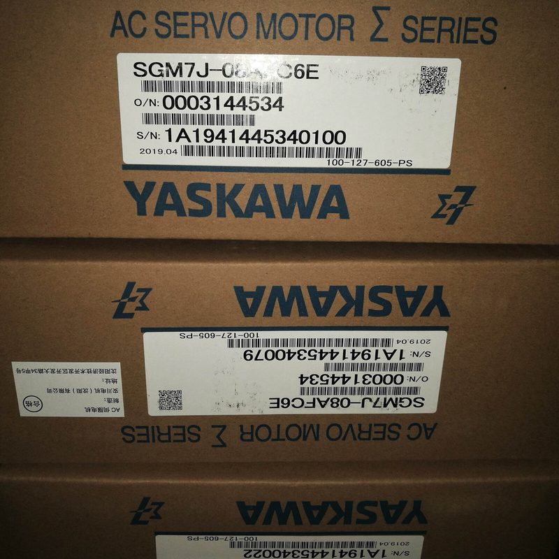 Серводвигатель Yaskawa SGM7J-08AFC6E