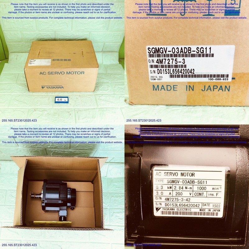Электродвигатель Yaskawa SGMGV-03ADB-SG11