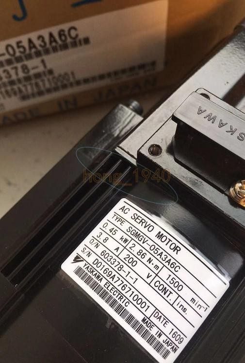 Серводвигатель Yaskawa SGMGV-05A3A6C