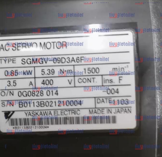 Серводвигатель Yaskawa SGMGV-09D3A6F
