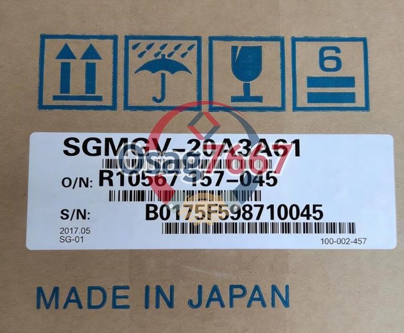 Серводвигатель Yaskawa SGMGV-20A3A61