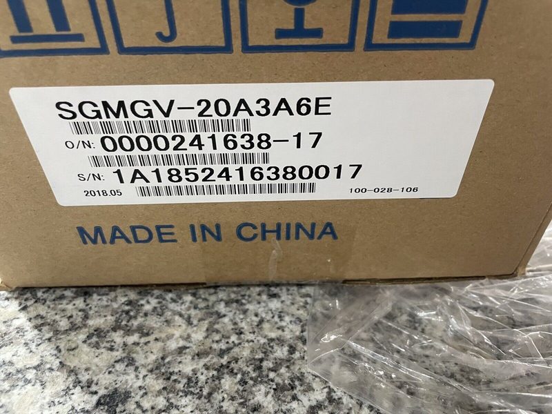 Серводвигатель Yaskawa SGMGV-20A3A6E