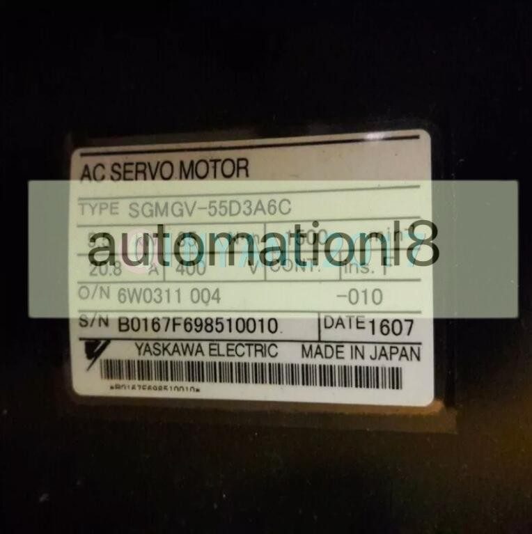 Серводвигатель Yaskawa SGMGV-55D3A6C