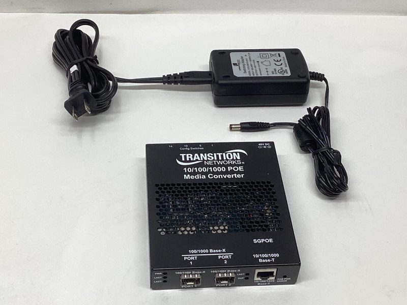 Медиаконвертер Transition Networks SGPOE1040-110