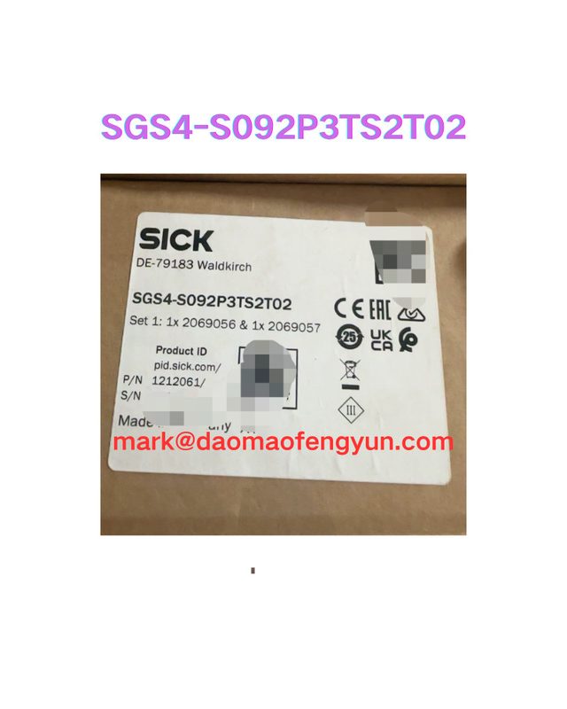 Световая завеса SICK SGS4-S092P3TS2T02