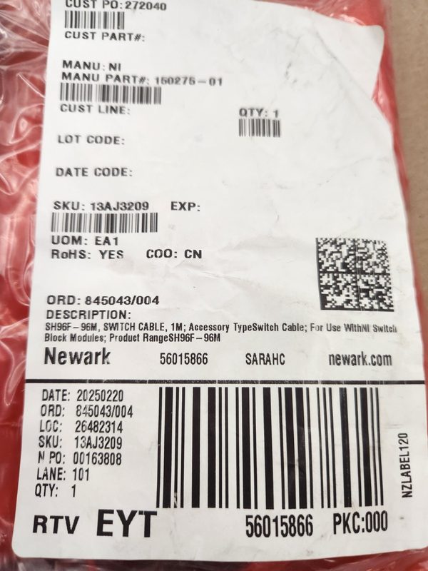 Тестер National Instruments SH96F-96M-NI