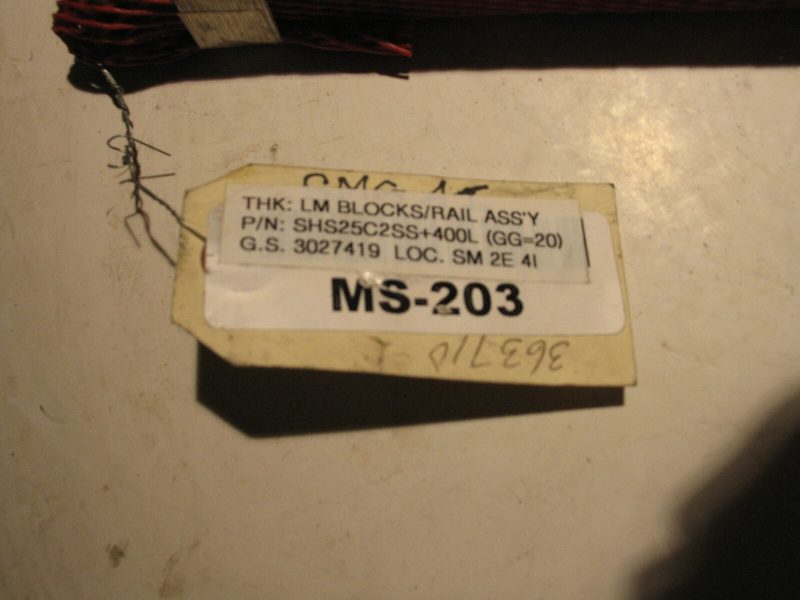 Линейная направляющая SHS25C2SS+400L