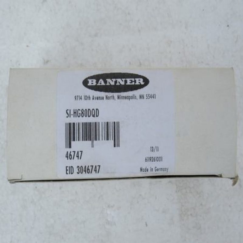 Фотоэлектрический датчик Banner SI-HG80DQD