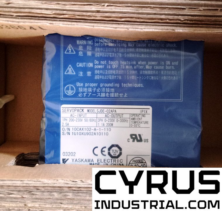 Сервопривод Yaskawa SJDE-02APA