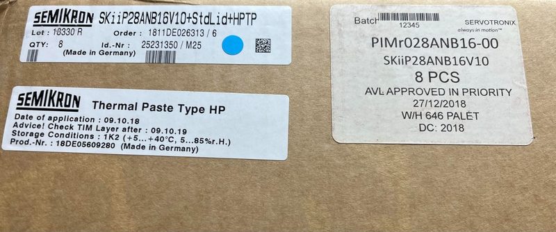 Силовой модуль IGBT SKIIP28ANB16V10