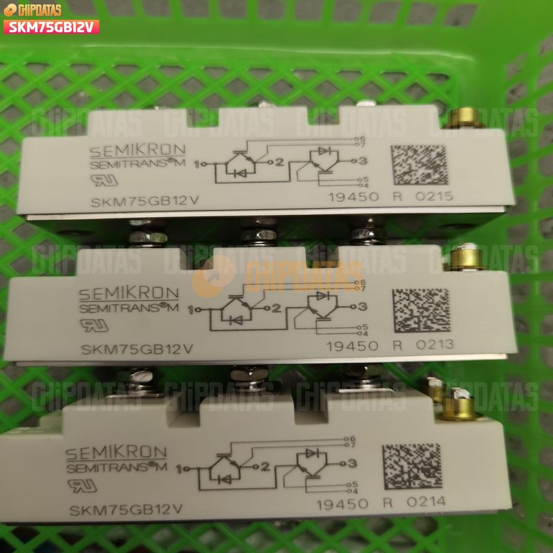 Силовой модуль IGBT SKM75GB12V