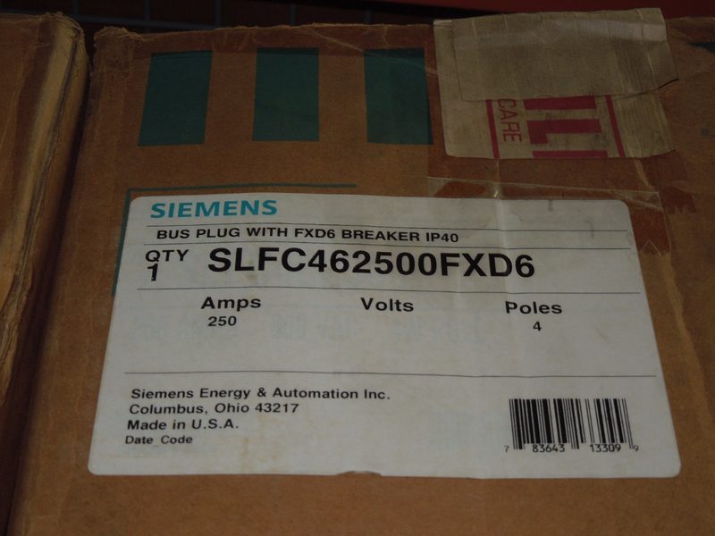 Автоматический выключатель Siemens SLFC462500FXD6
