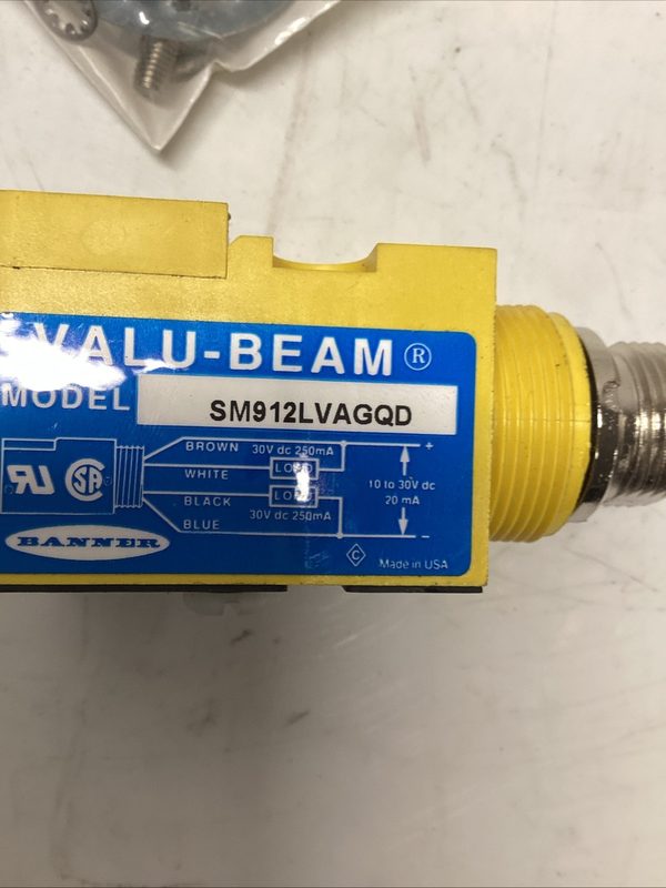 Фотоэлектрический датчик Banner SM912LVAGQD