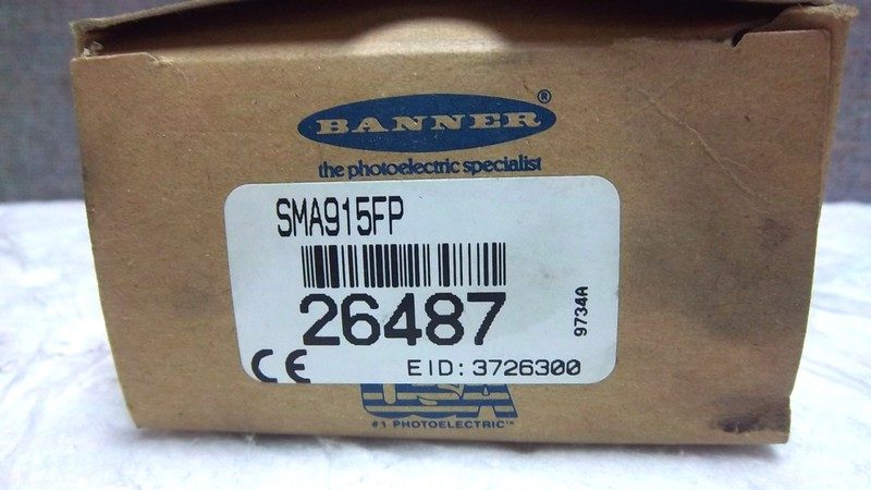 Фотоэлектрический датчик Banner SMA915FP