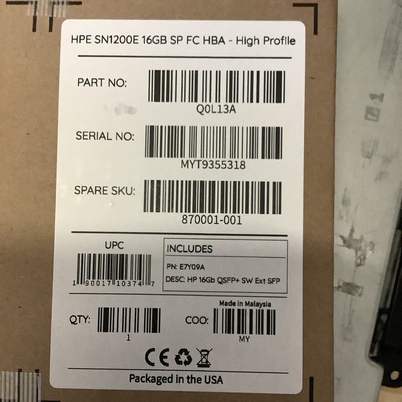 Контроллер HPE SN1200E