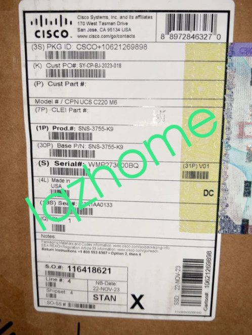 Коммутатор Cisco SNS-3755-K9