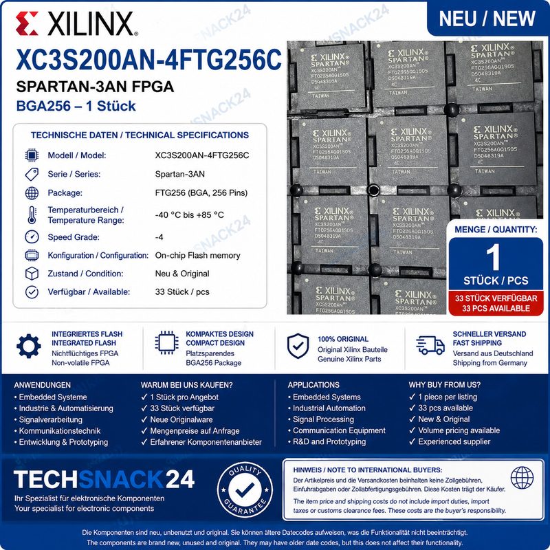 Микросхема ПЛИС Xilinx SPARTAN-3AN