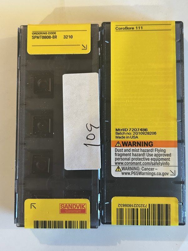 Режущий инструмент Sandvik SPMT0808-BR