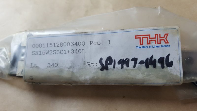 Линейная направляющая SR15W2SSC1+340L