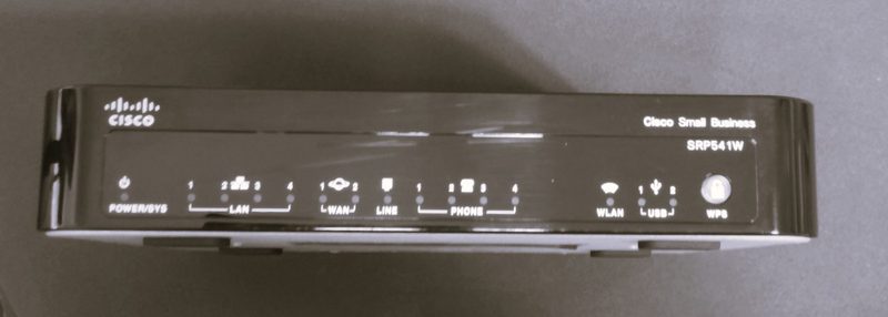 Маршрутизатор Cisco SRP541W-A-K9