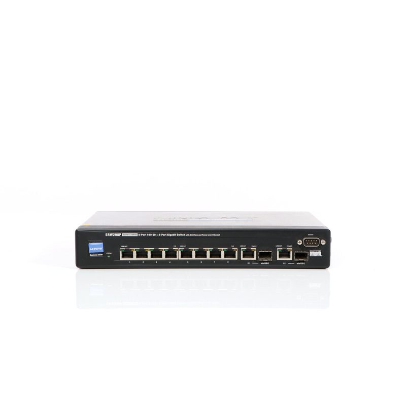 Коммутатор Linksys SRW208P-UK