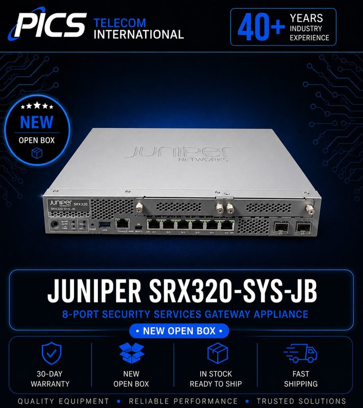 Межсетевой экран Juniper SRX320-SYS-JB