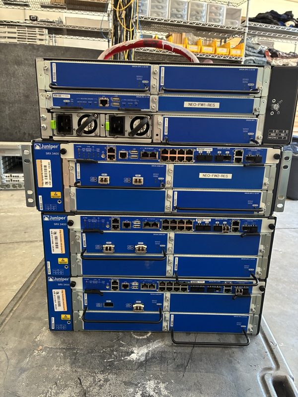 Межсетевой экран Juniper SRX3400BASE-AC