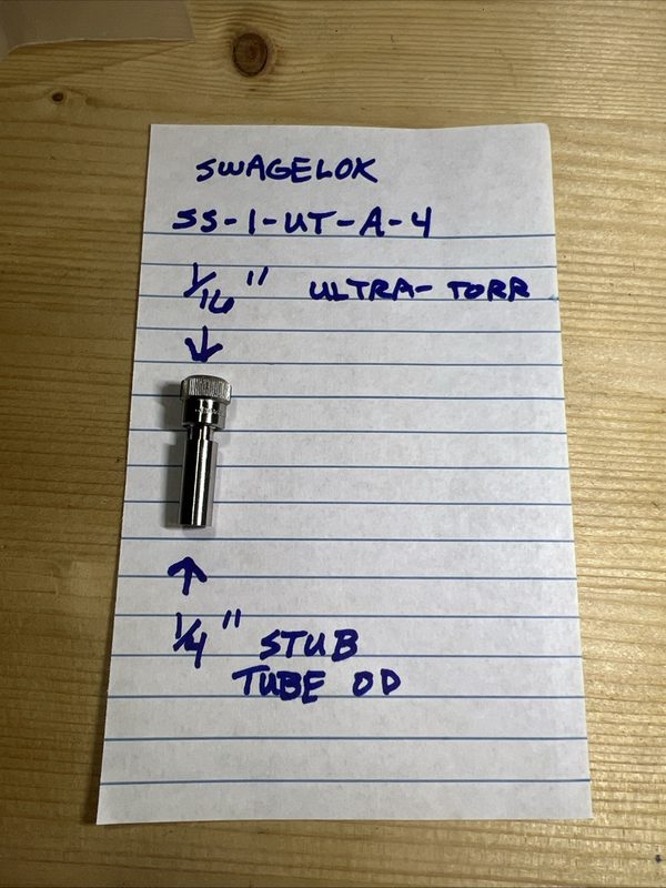 Фитинг Swagelok SS-1-UT-A-4