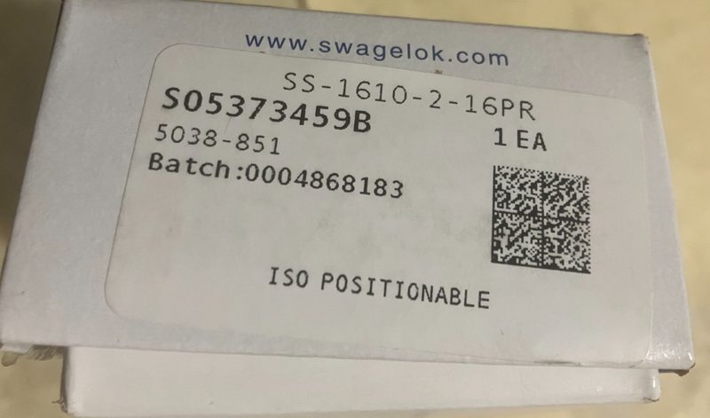 Фитинг Swagelok SS-1610-2-16PR