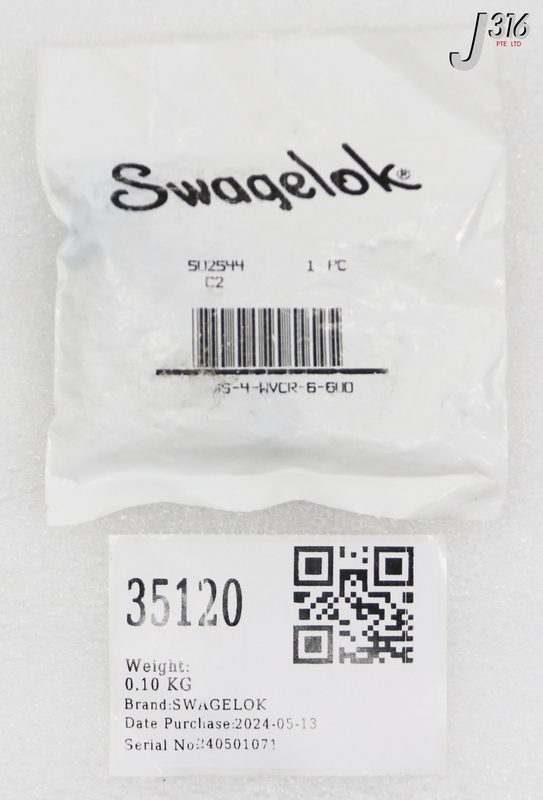 Фитинг Swagelok SS-4-WVCR-6-600