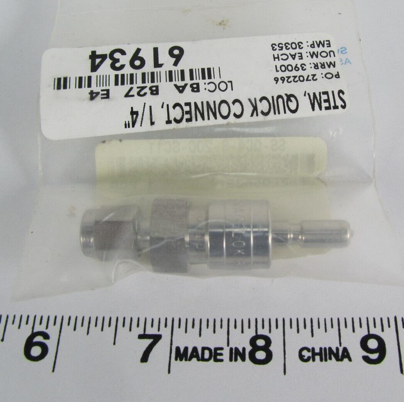 Клапан Swagelok SS-QC4-S-200