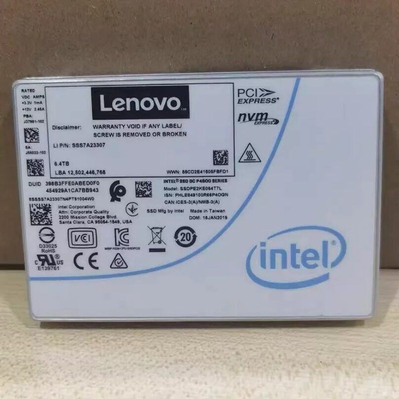 SSD-накопитель Intel SSDPE2KE064T7