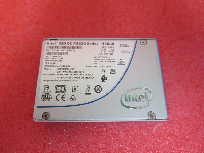 SSD-накопитель Intel SSDPE2MX450G7