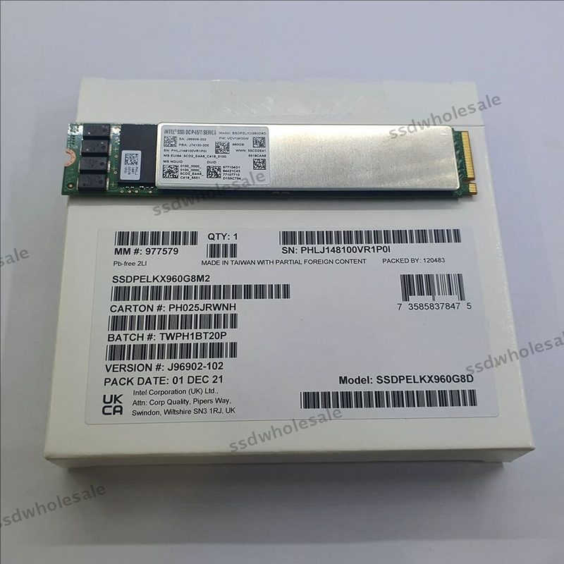 SSD-накопитель Intel SSDPELKX960G8D